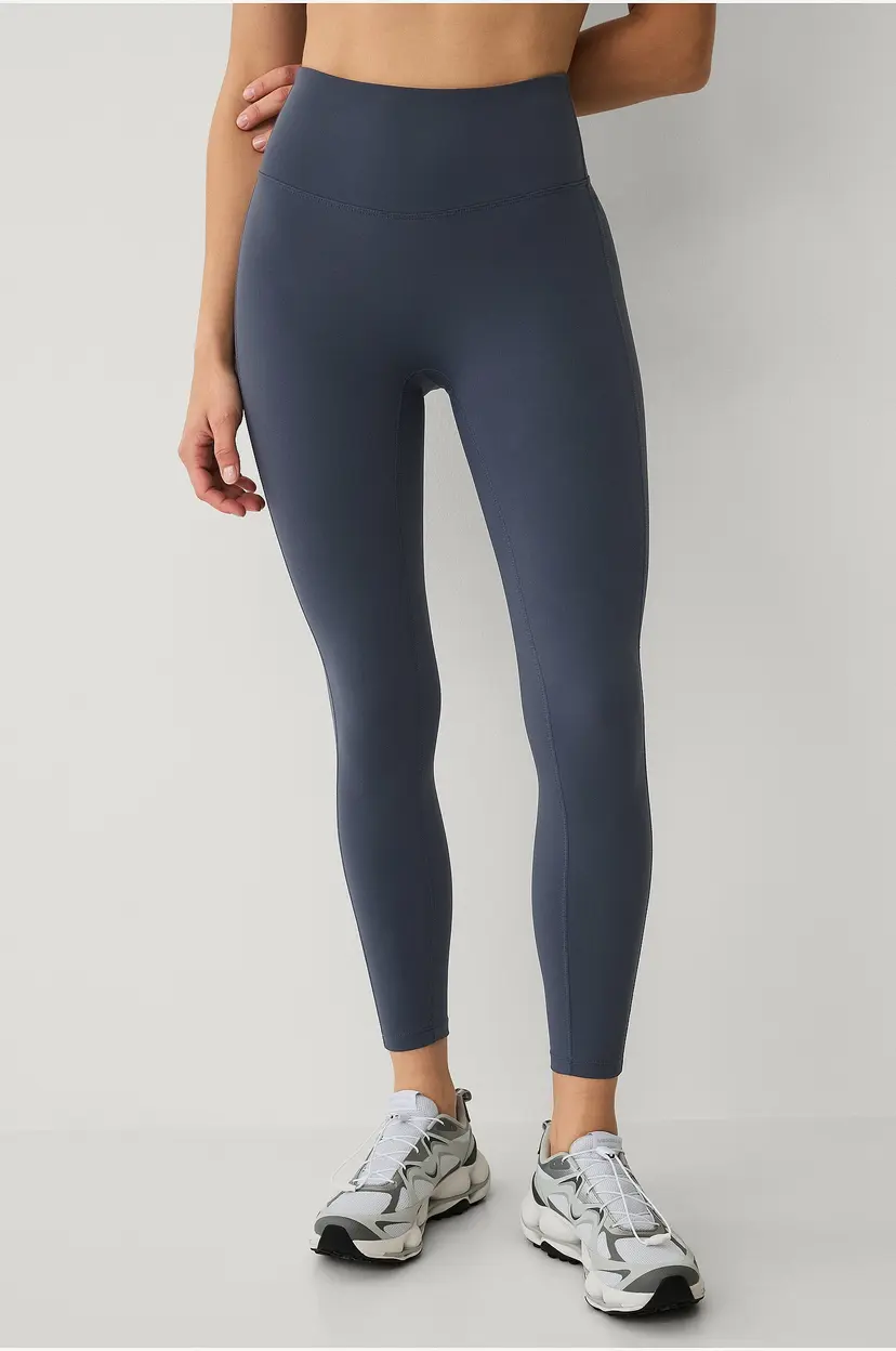 Ellos STUDIO Treningstights Studio Tights Flat Front Core - Grå