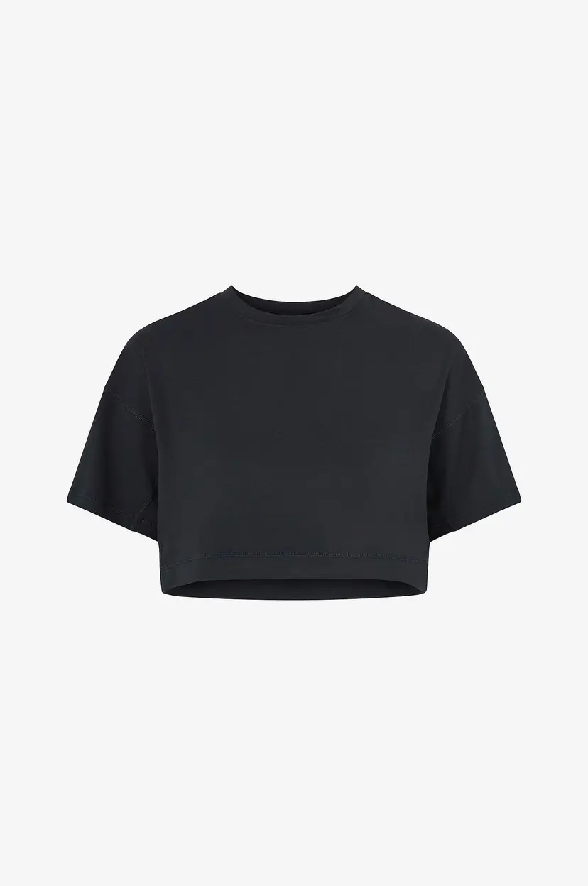 2XU Treningstopp Form Soft Jersey Crop Tee - Svart
