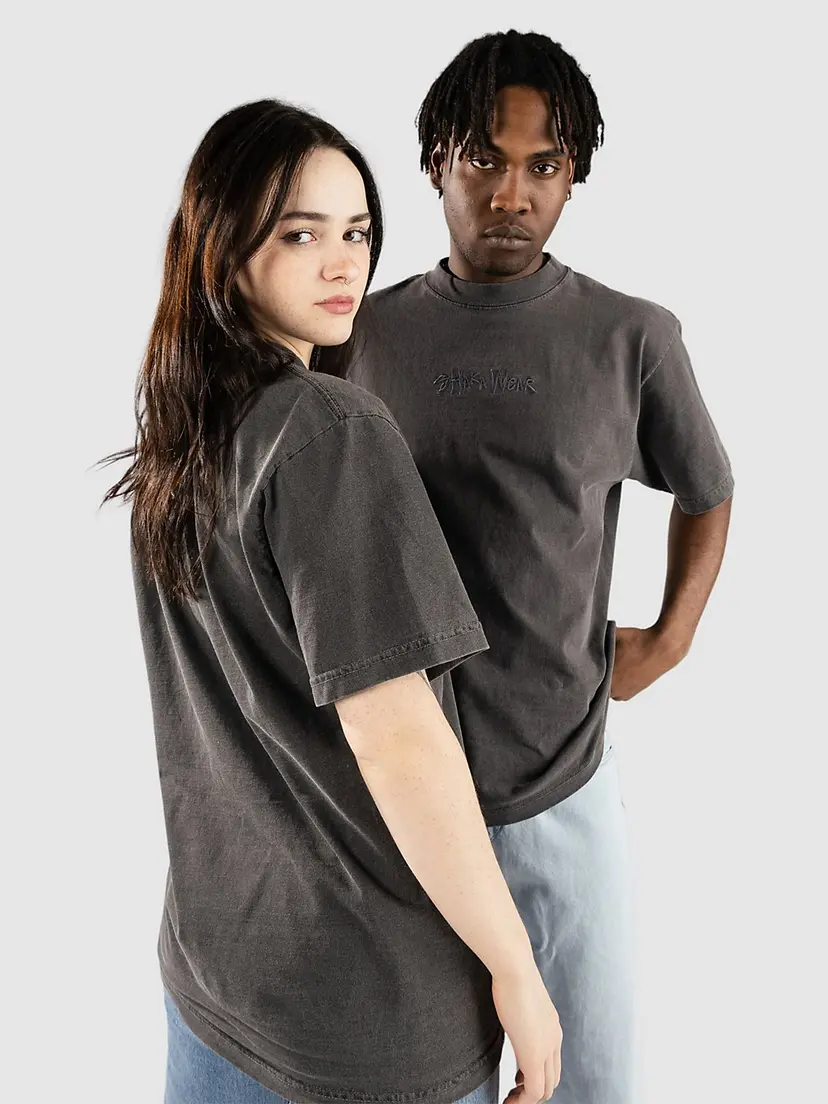 Shaka Wear Shaka Wear 7.5 Oz Logo T-skjorte svart