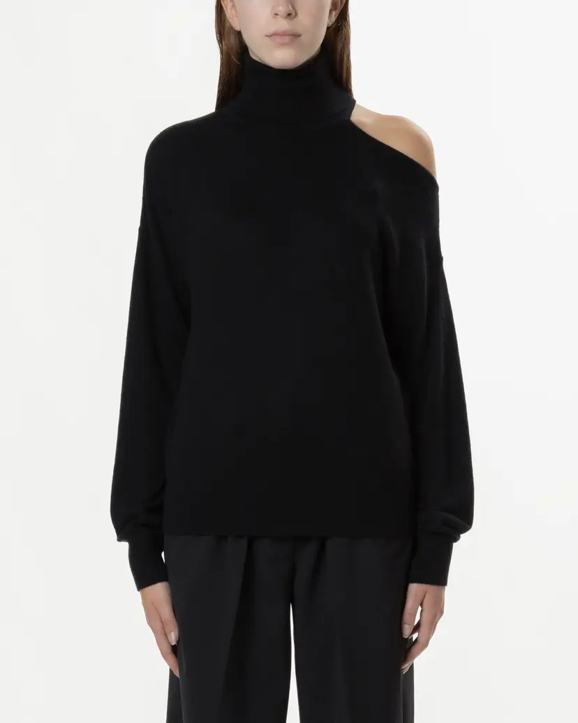Lola Casademunt Lola Casademunt MF2411024 Black Turtleneck sweater