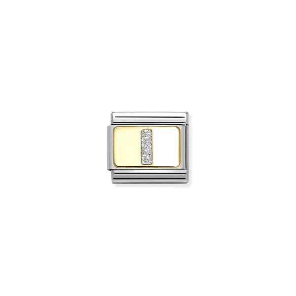 Nomination Glitter Letter I