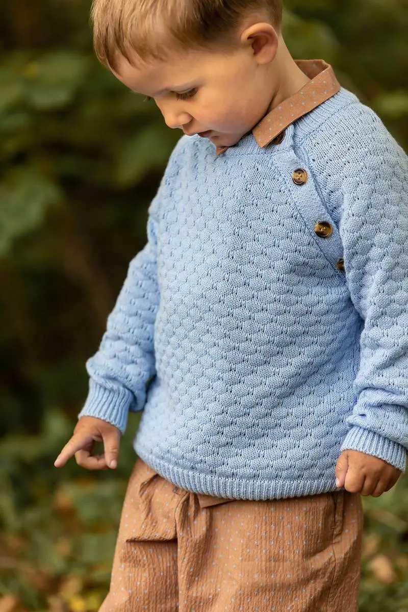 Fliink Fliink Bon Pullover Little Boy Blue (98 /3 år)
