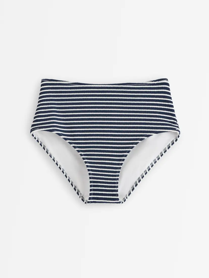 Lindex Krepp bikiniunderdel med høy midje