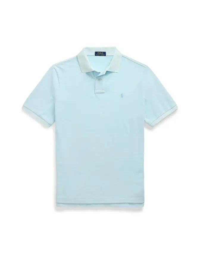 Ralph Lauren Custom Slim Fit Big Pony Mesh Polo Shirt