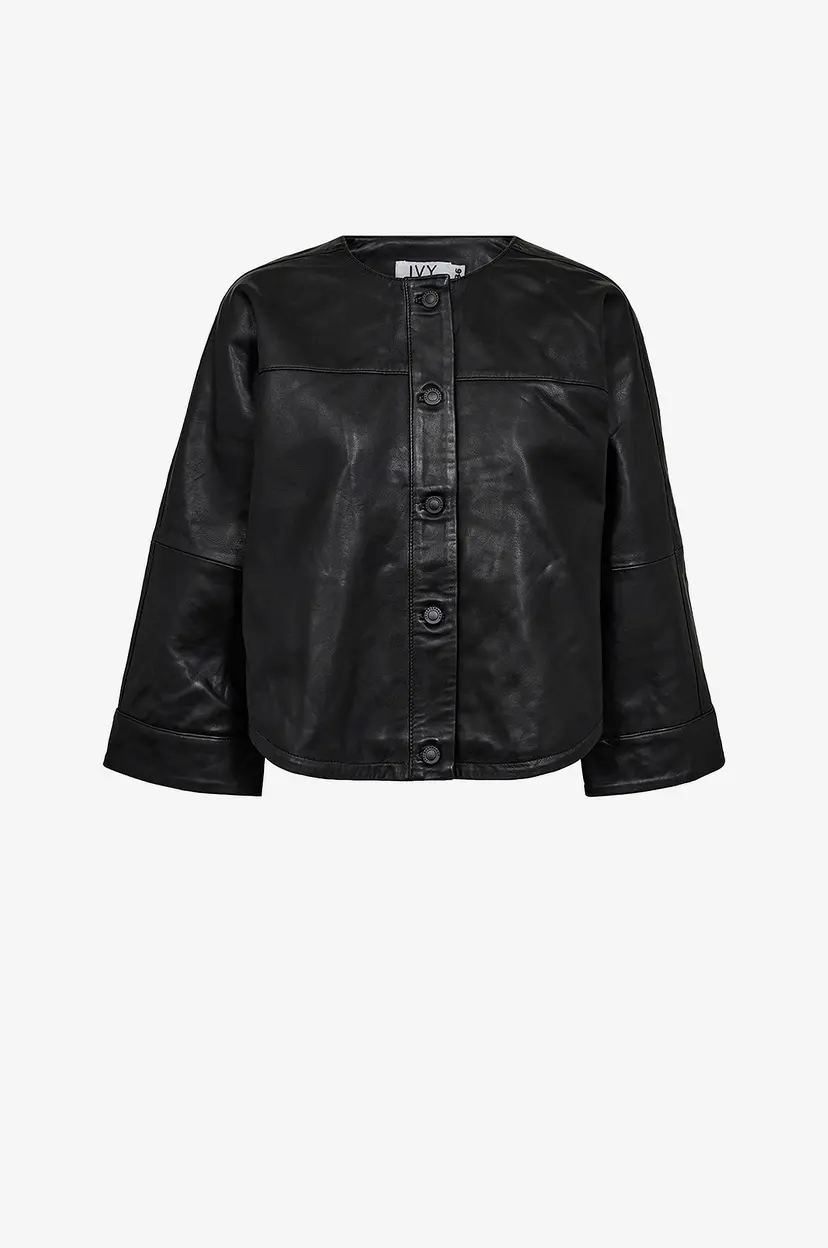 Ivy Copenhagen Skinn jakke ivyKylie Jazz Leather - Svart