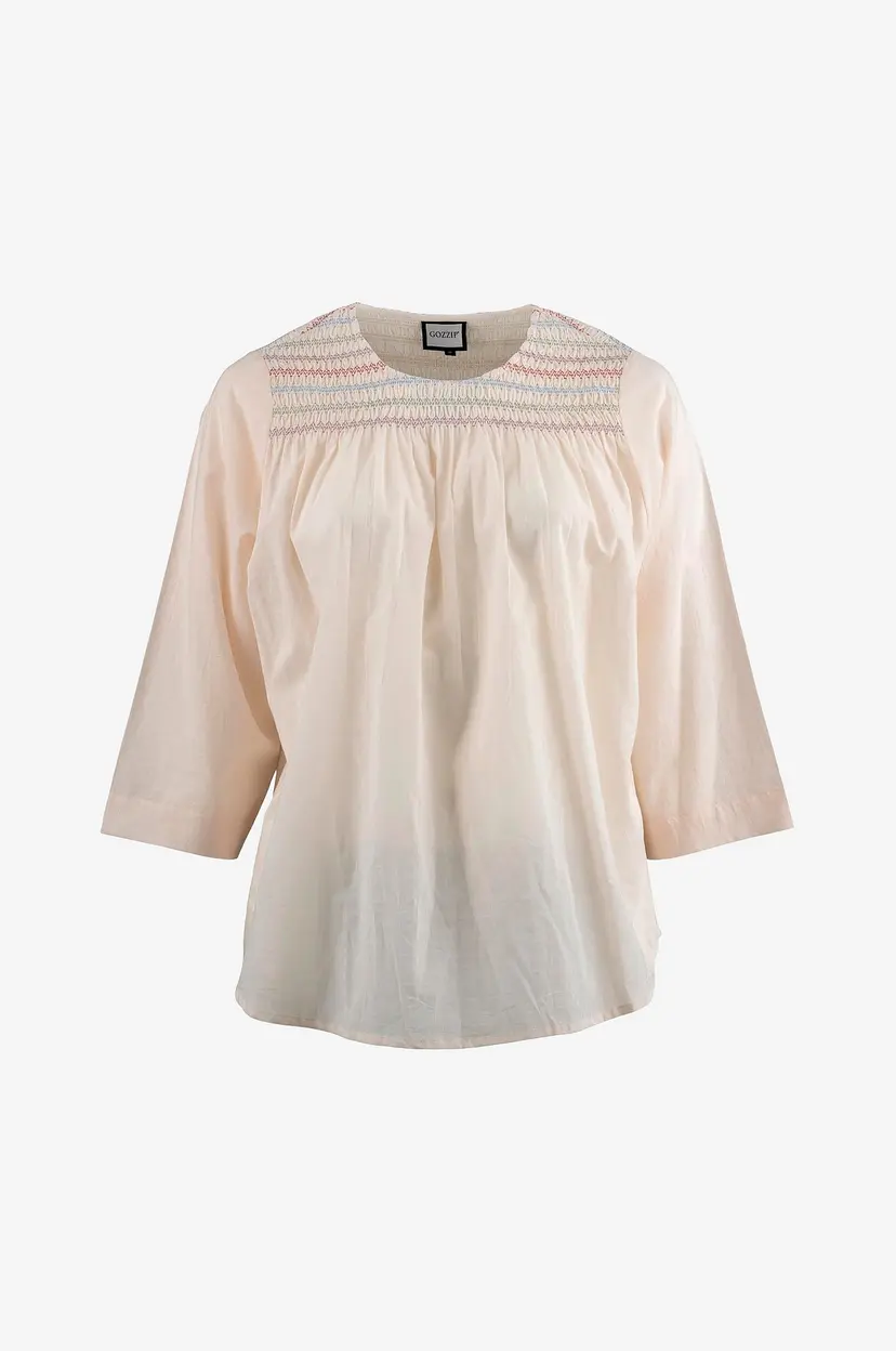 Gozzip Bluse gIngfred Blouse - Hvit