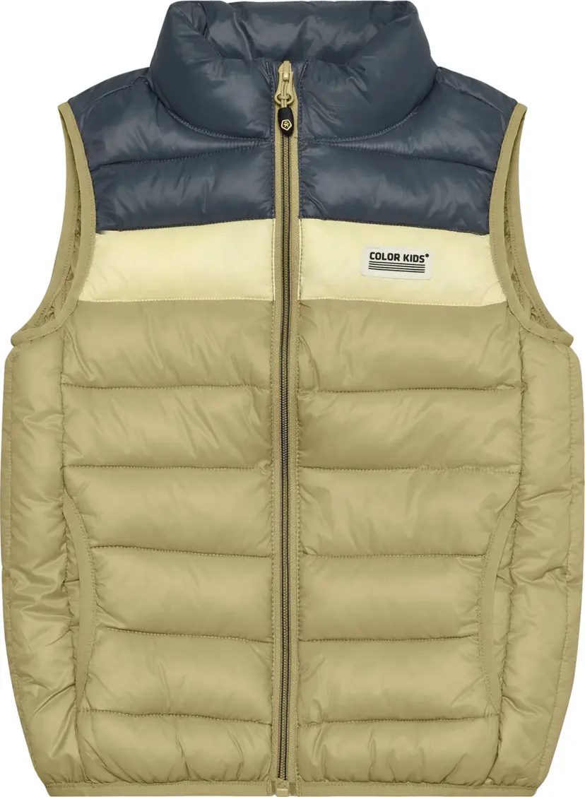 Color Kids Color Kids Kids' Waistcoat Quilted Colorblock Sponge