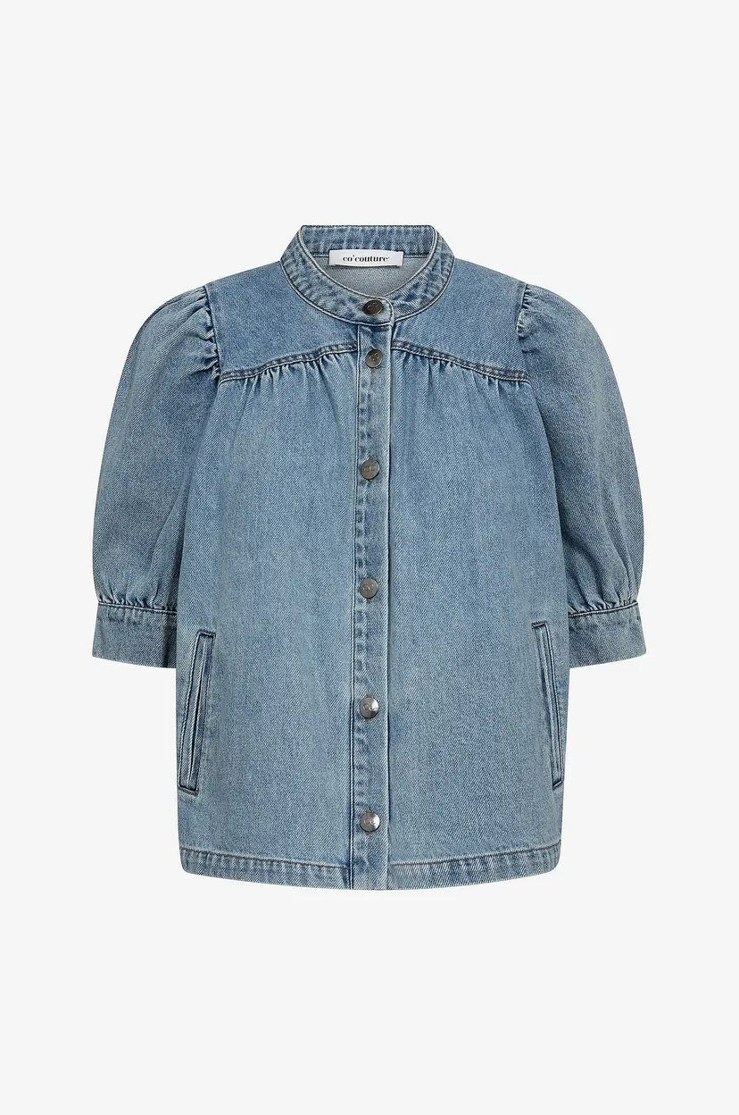 Co'couture Denimbluse AsjaCC - Blå