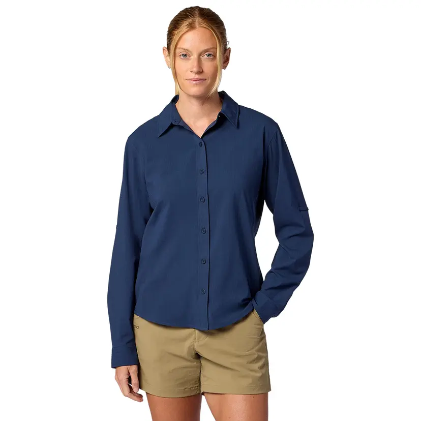 Marmot Marmot W's Airexchange Ls Shirt Nightfall Navy