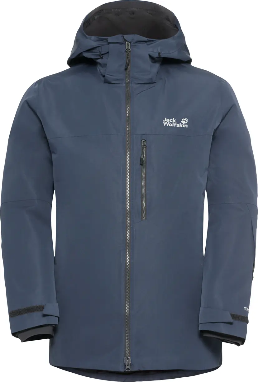 Jack Wolfskin Jack Wolfskin Men's Flowline 3in1 Jacket Midnight Sky
