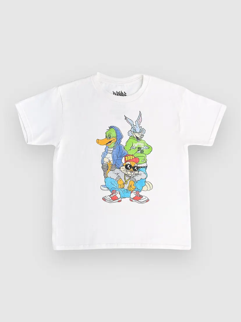 Empyre Empyre Toon Street Kids T-skjorte hvit