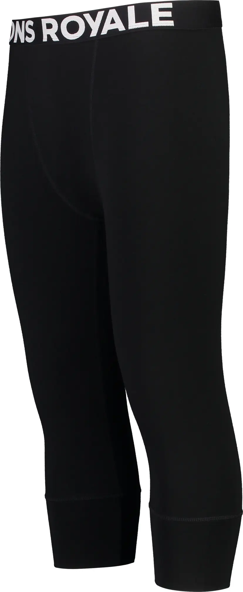 Mons Royale Mons Royale Men's Cascade Merino Flex 200 3/4 Legging Black