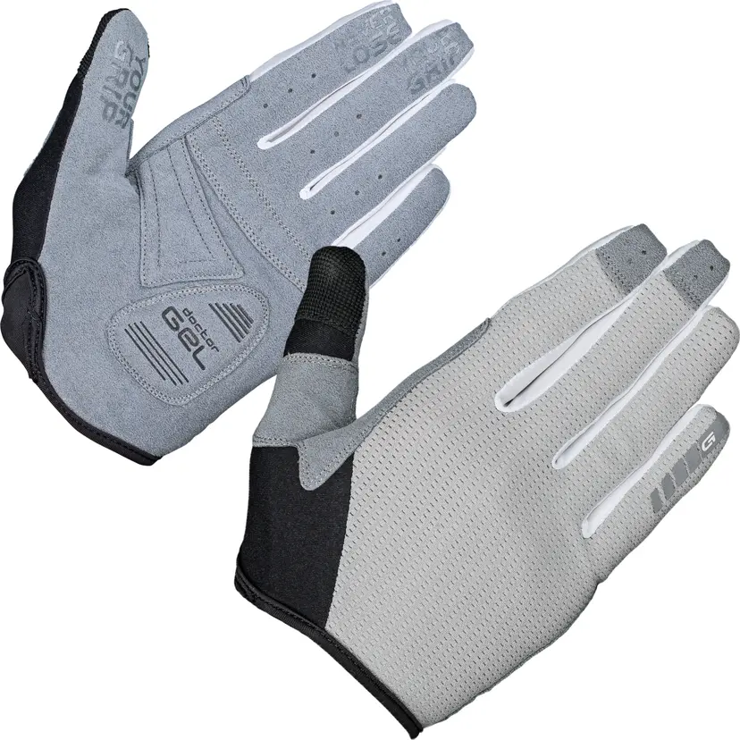 GripGrab Gripgrab Women's Shark Padded Full Finger Glove Grey