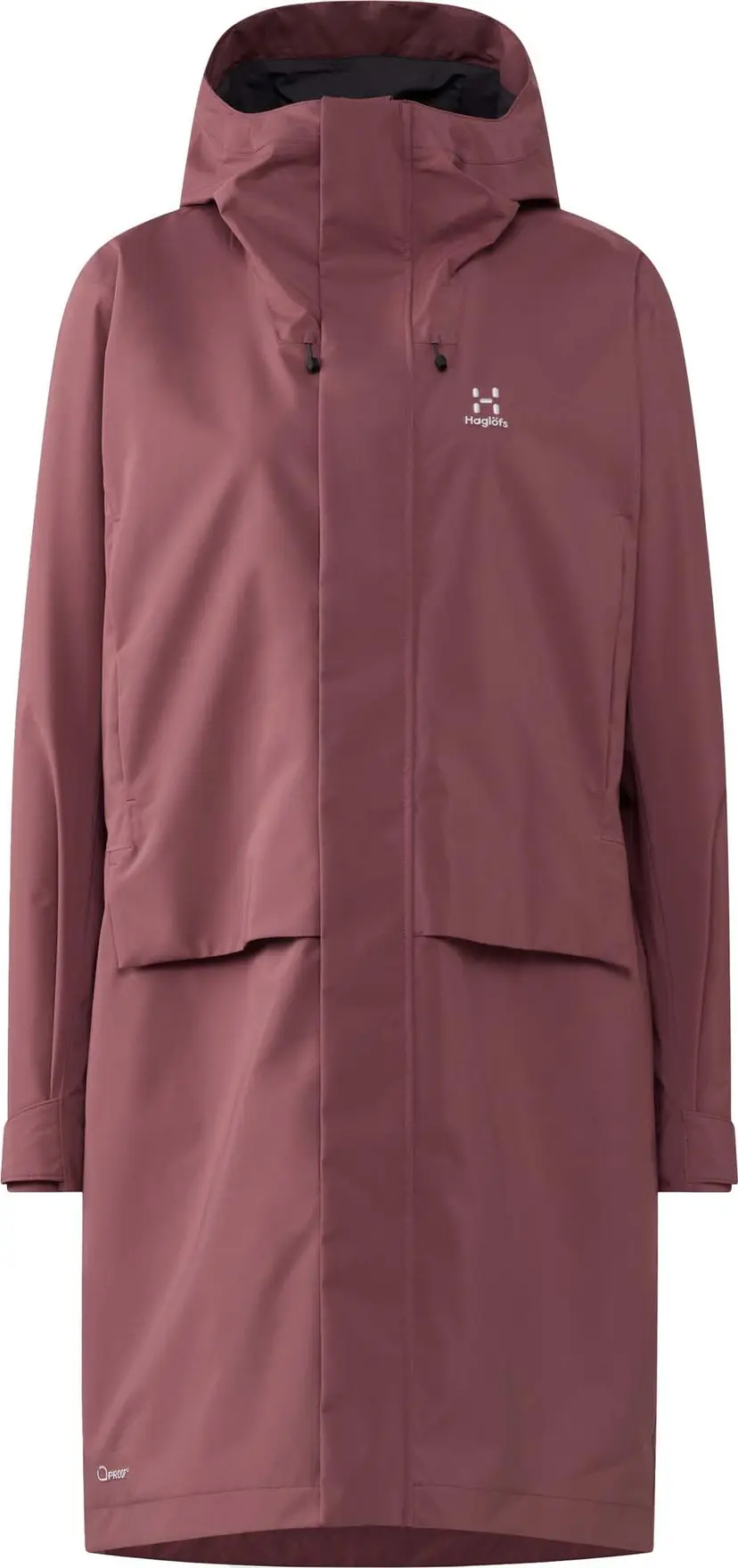 Haglöfs Haglöfs Women's Aria Proof Parka Misty Mauve