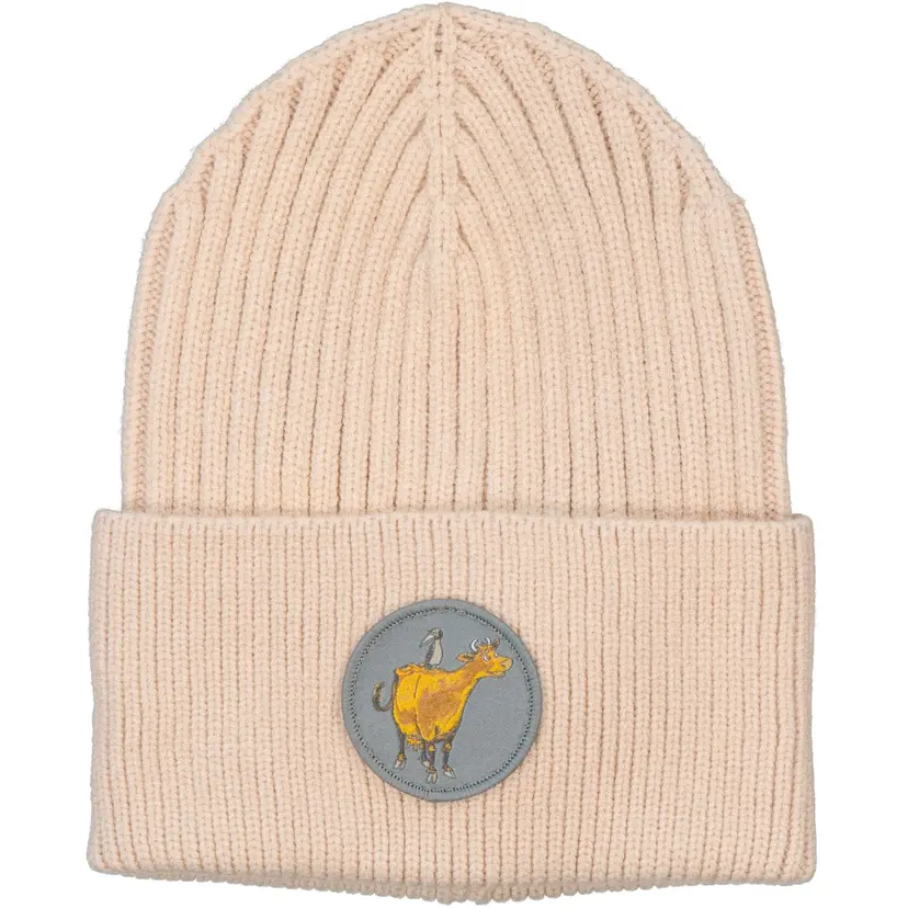 Geggamoja Stickad mössa  Mamma Mu och Kråkan Beige - 52/54 (2-9 y)
