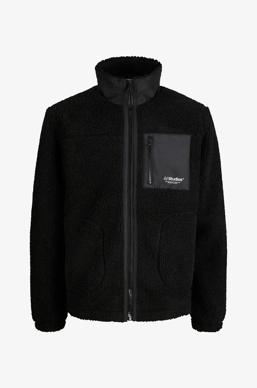 Jack & Jones Teddyjakke Jjesoho Teddy Jacket Aw26 Noos - Svart