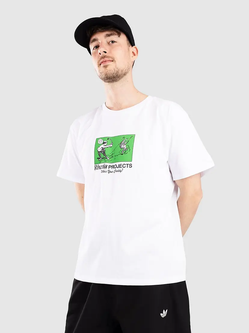 Rivvia Projects Rivvia Projects Who'S Your Caddy T-skjorte hvit