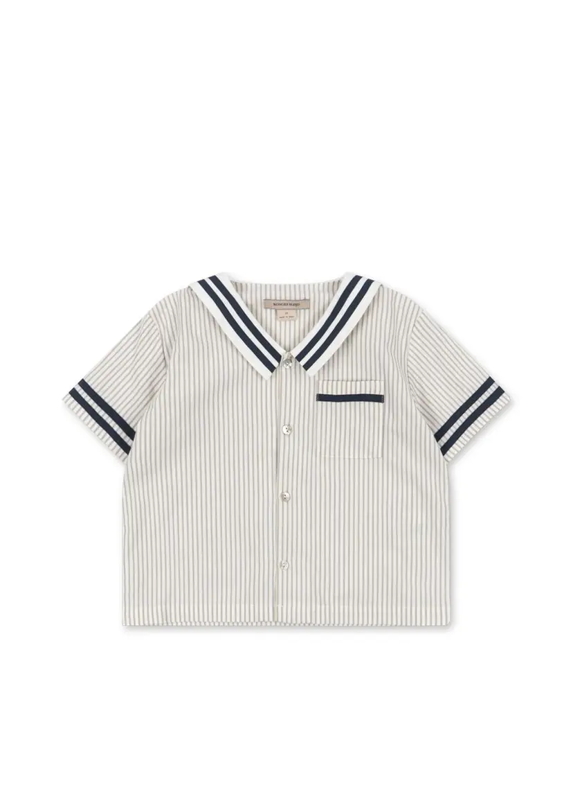 Konges Sløjd Konges Sløjd Allie Sailor Skjorte  Bleu Stripe (92 / 2 år)