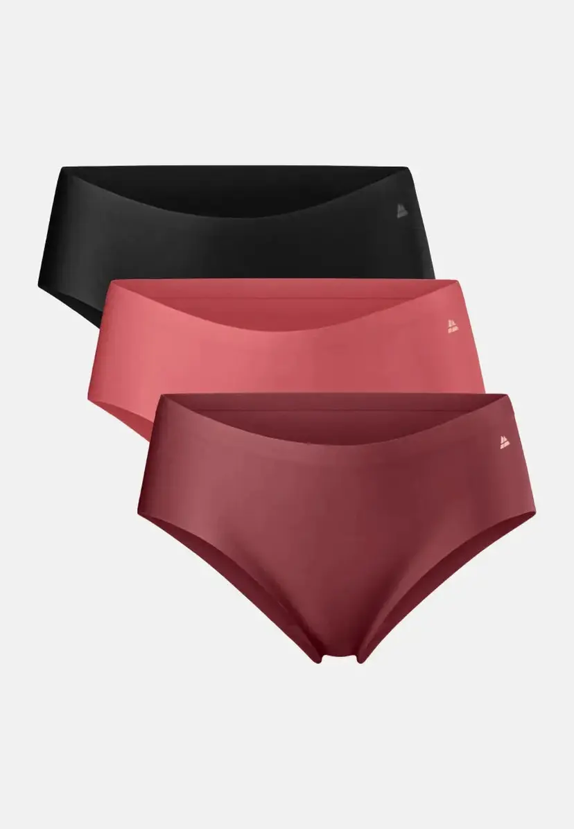 DANISH ENDURANCE USYNLIGE HIPSTERTRUSSER TIL HVERDAGEN af DANISH ENDURANCE, Sort | Blush | Ruby, S