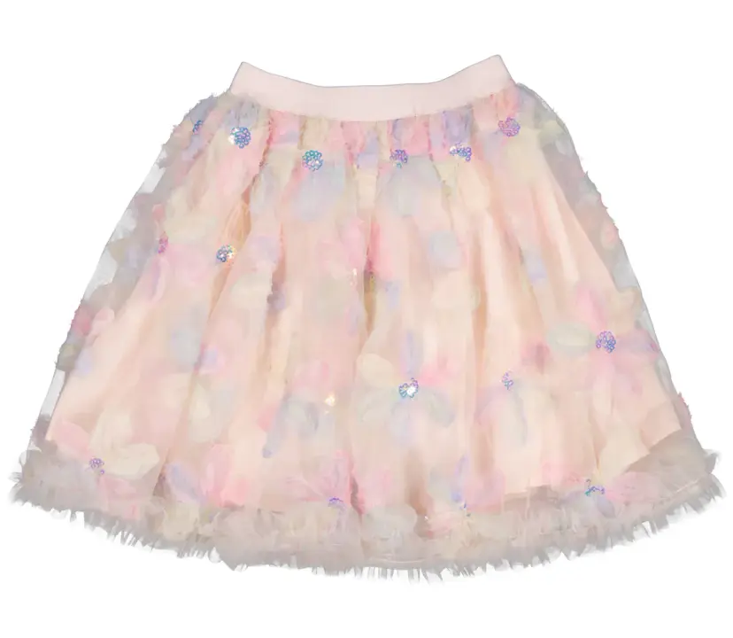 Marmar Copenhagen MarMar Skjørt Flower Tulle Solvig Pastell (128/134 : 8-9 år)