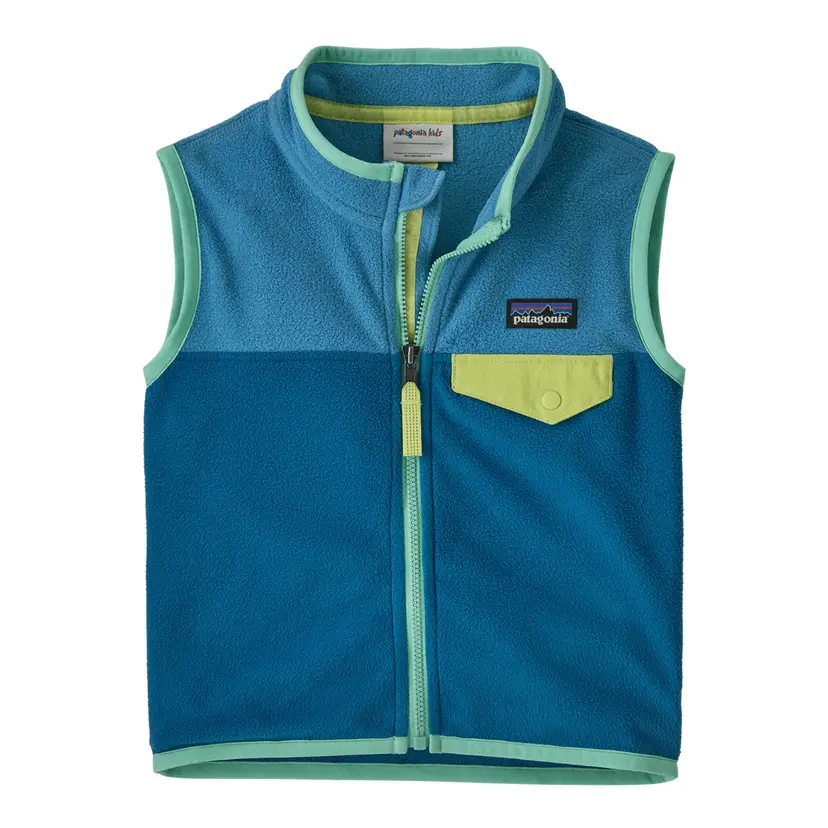 Patagonia Patagonia - Fleecevest Micro D Snap-T Aquatic Blue