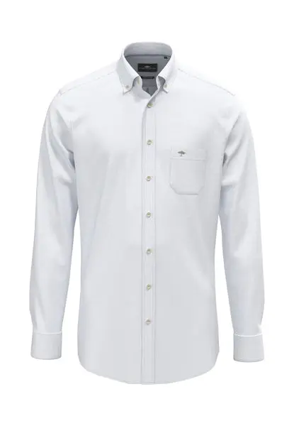 FYNCH HATTON Fynch Hatton Washed Oxford Fine Stripe Shirt