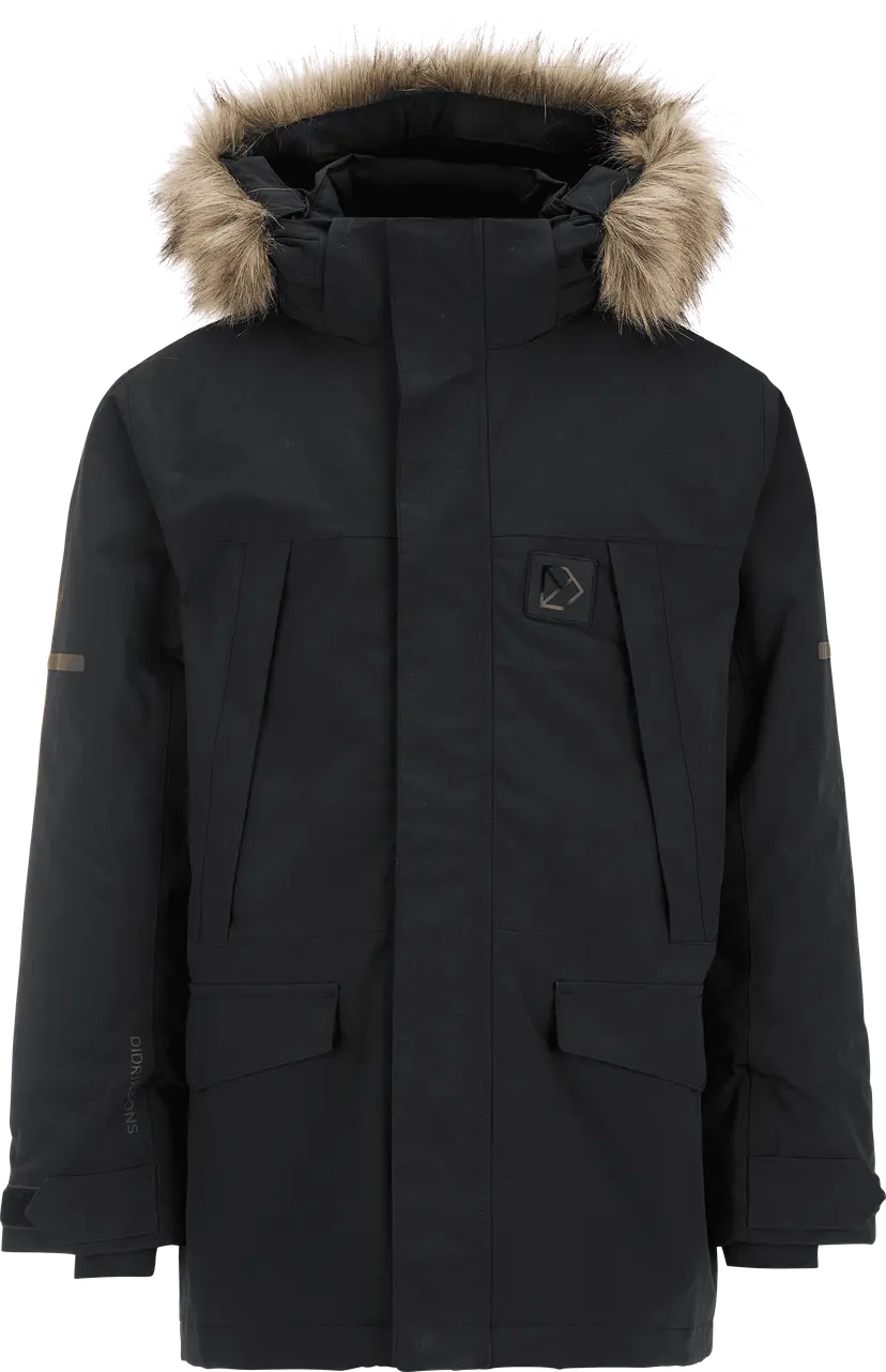 Didriksons Didriksons Kids' Sylvin Parka Black