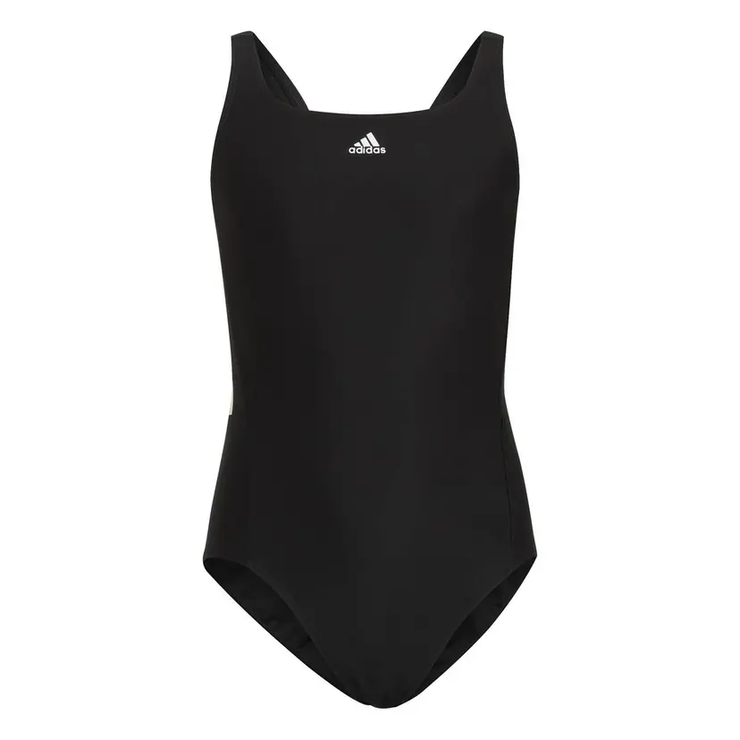Adidas Sort Adidas YG 3S MID Swimsuit Badedrakt (104 / 4 år)