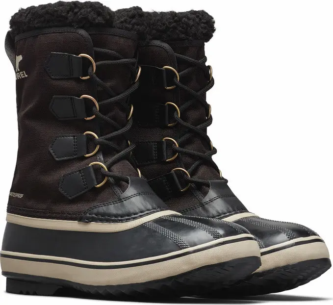 Sorel Sorel Men's 1964 Pac Nylon Boot Wp Black/Ancient Fossil