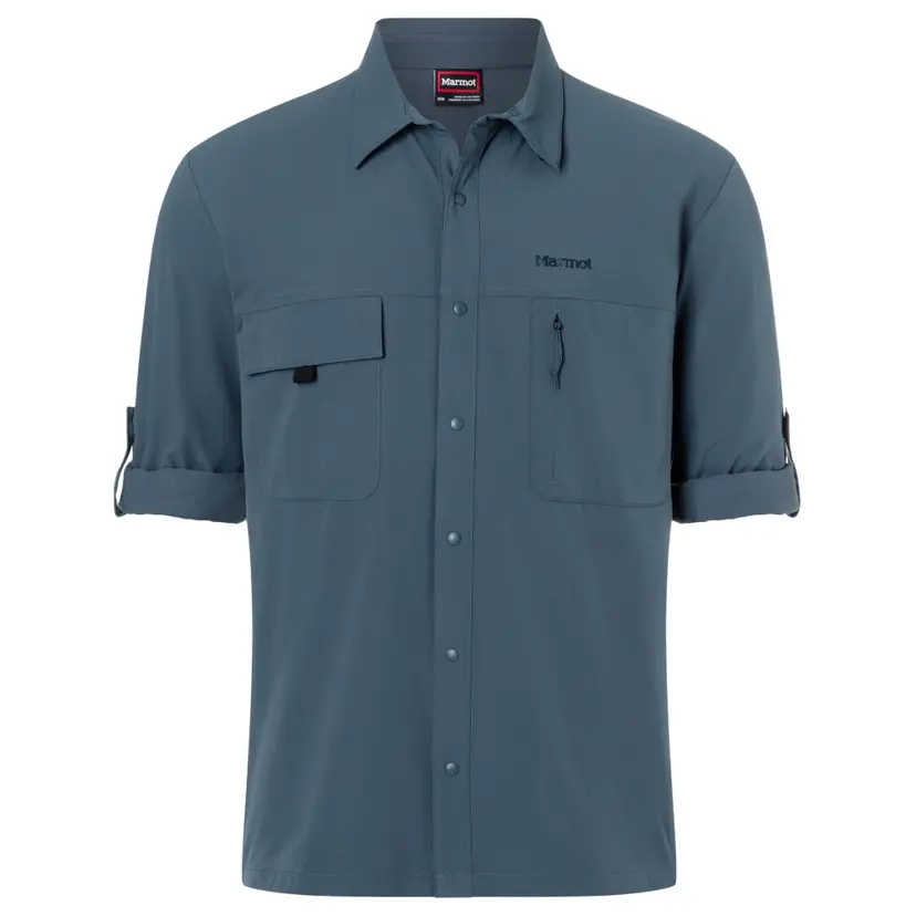 Marmot Marmot M's Airexchange Upf 40 Overshirt Thunderhead