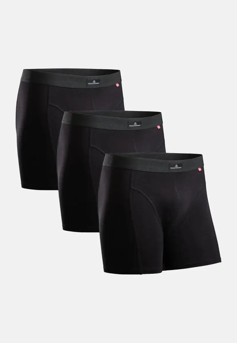 DANISH ENDURANCE DANISH ENDURANCE CLASSIC BOXERSHORTS, Sort Størrelse 4XL