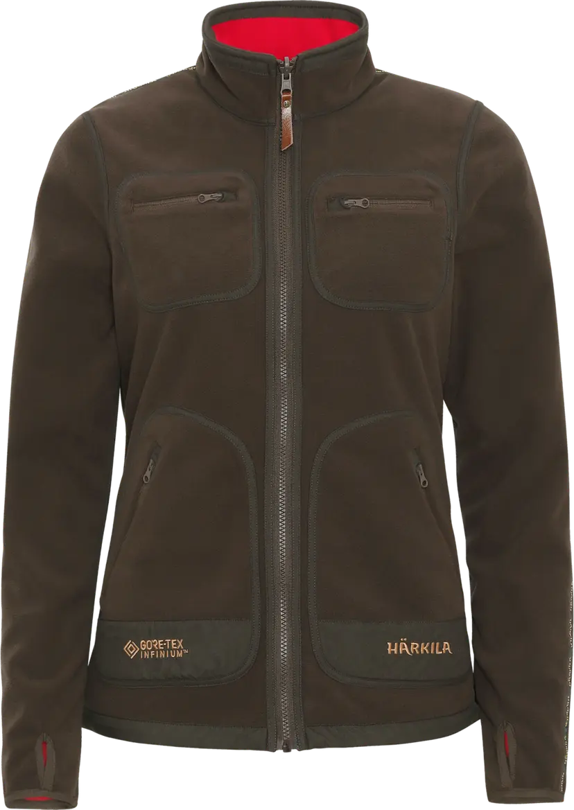 Härkila Härkila Kamko Fleece Women Brown/Red