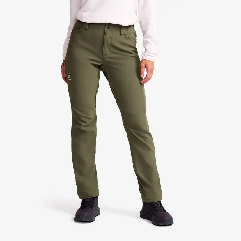 RevolutionRace Hiball Essential Softshell Pants Dame Grape Leaf
