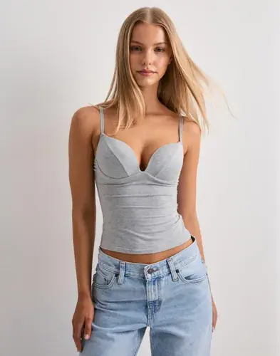 Nelly Nelly - Grå - Perfect Bra Top