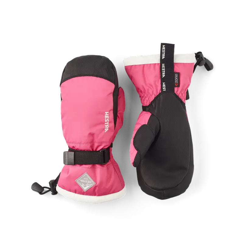 Hestra Vintervotter "Gauntlet CZone Jr" Fuchsia/Ivory