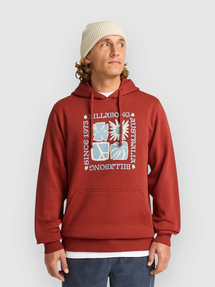 Billabong Billabong Equity Po Hettegenser rød