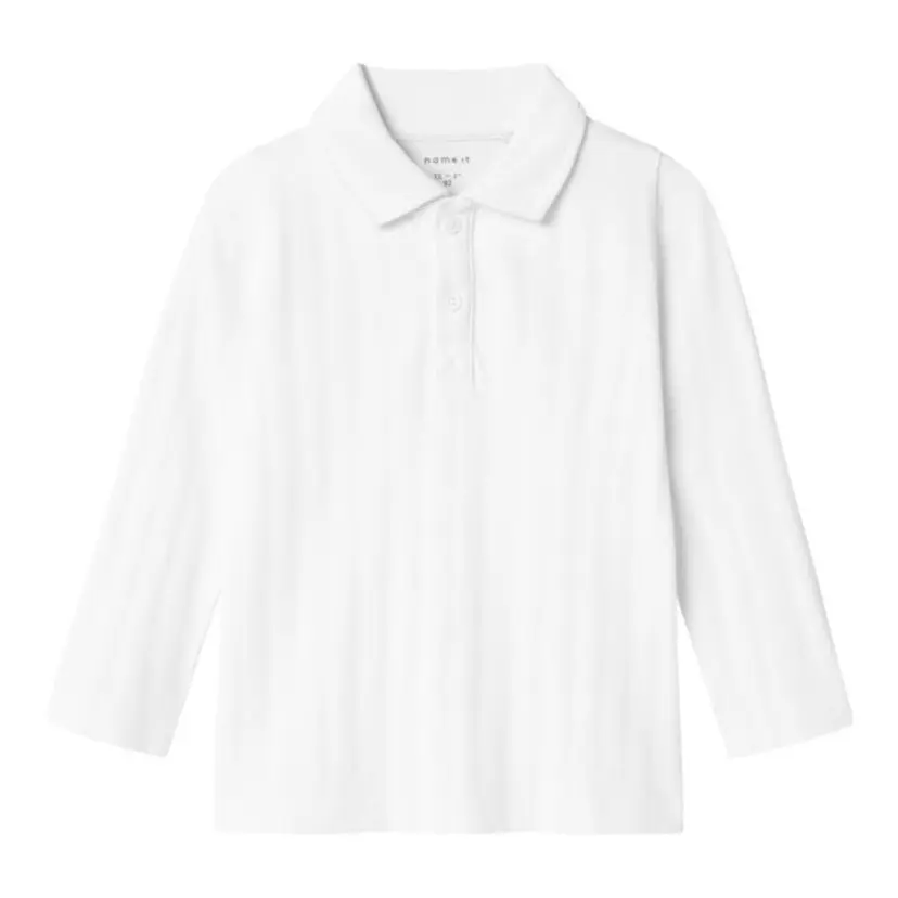 NAME IT Name It - Genser Polo Fene Bright White
