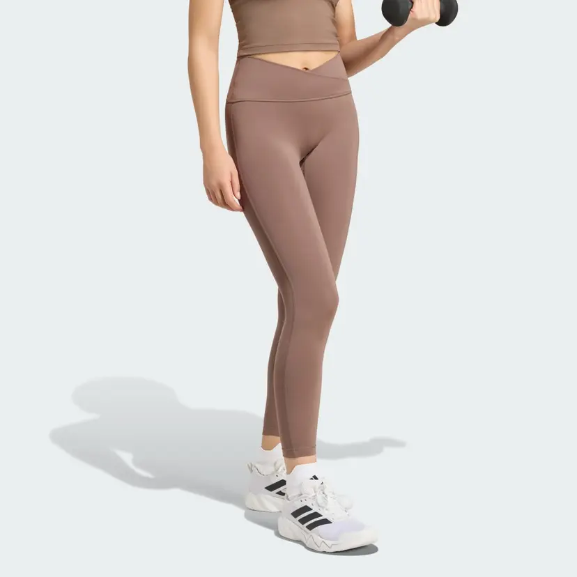 Adidas 3 Stripes Studio All Me 7/8 X-Over Tights