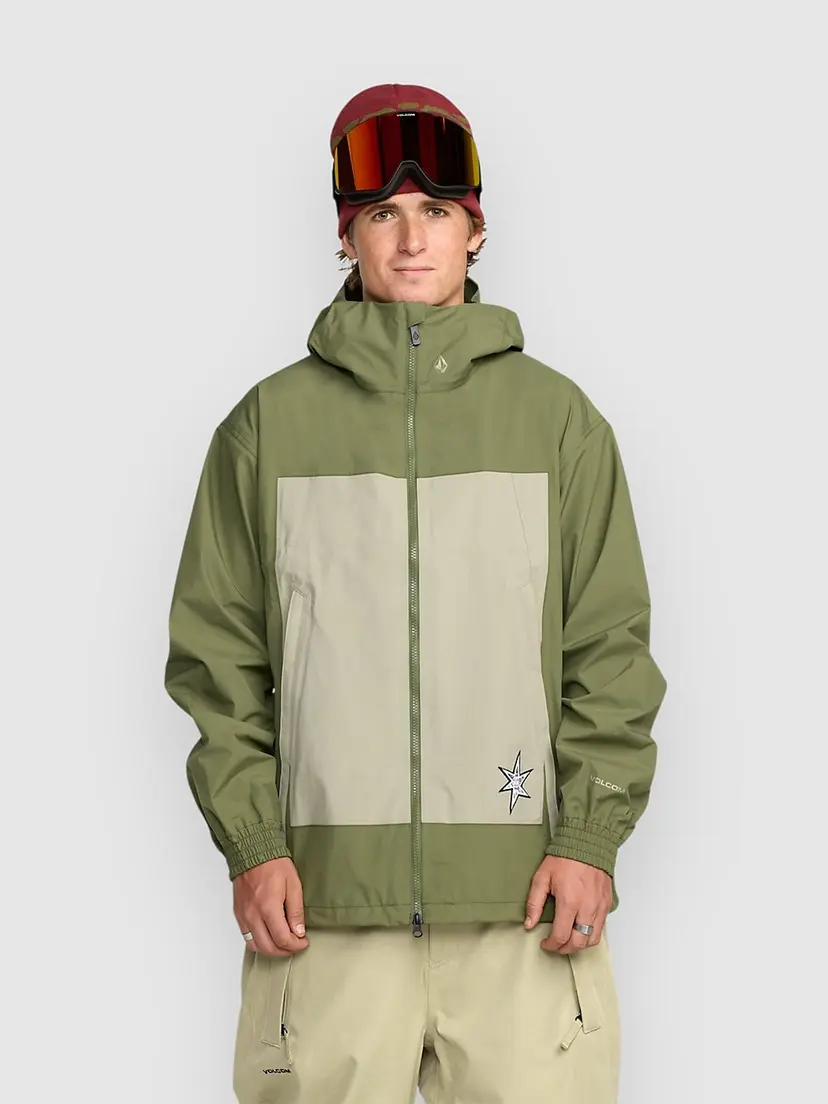 Volcom Volcom Arthur 3L Jakke grønn