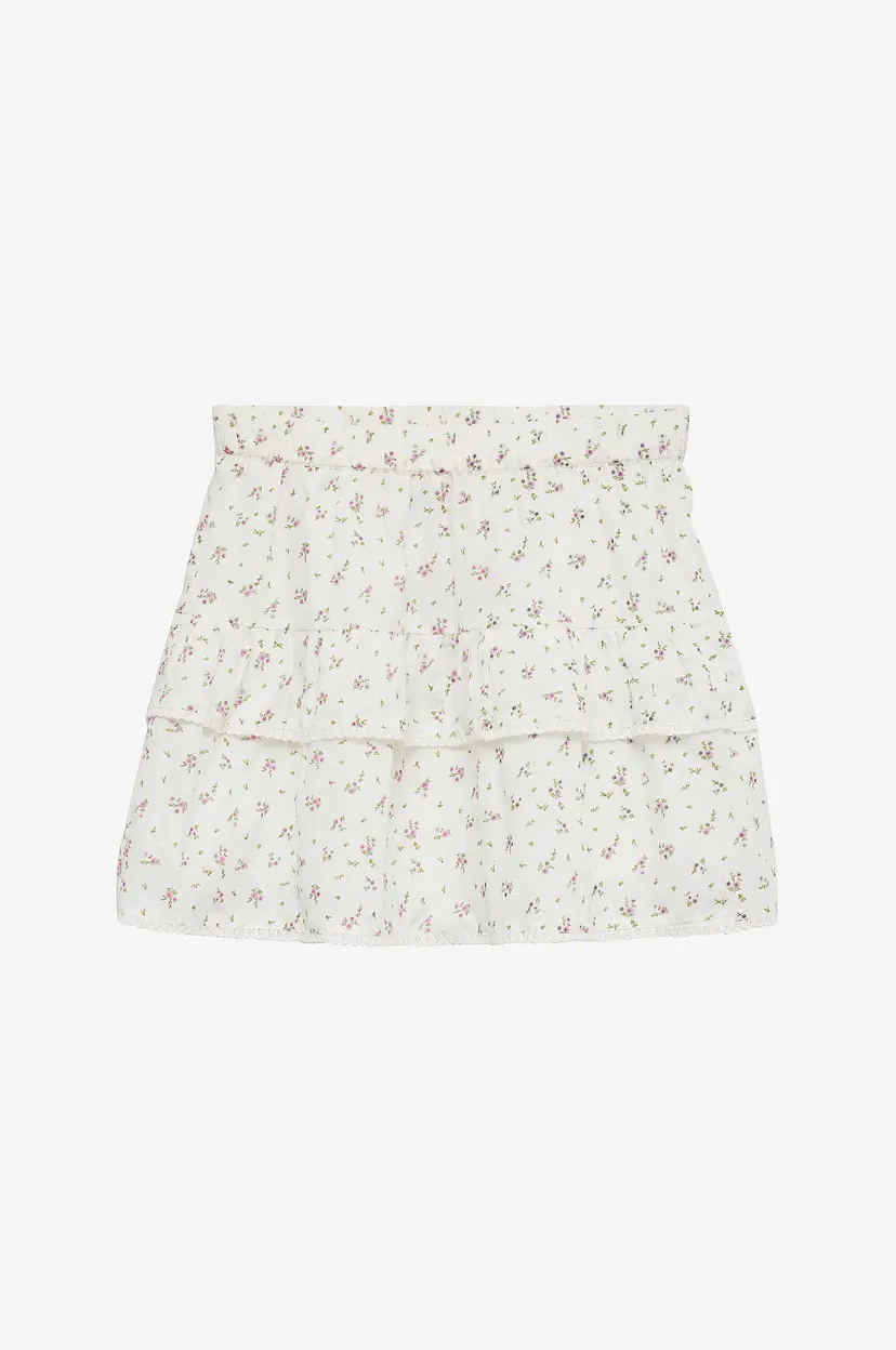 Vero Moda Girl Skjørt vmTrine Short Wvn - Hvit