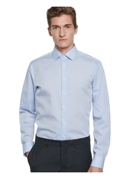 SEIDENSTICKER Seidensticker Shaped Fit Business Kent Shirt