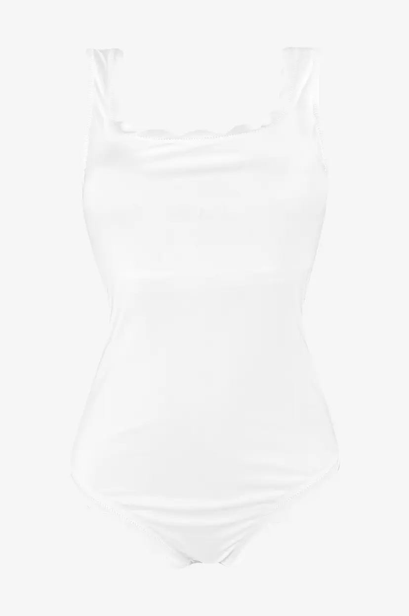 KAANDA Beach life Badedrakt Tank Onepiece - Hvit