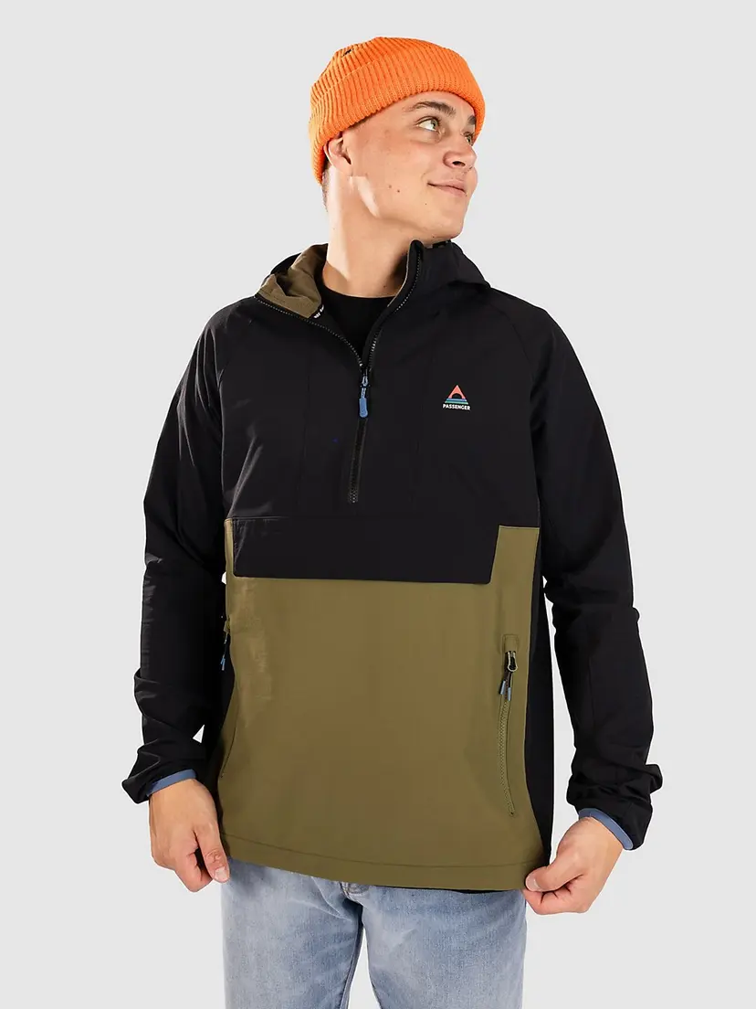Passenger Passenger Roamer Lite Recycled Softshell Jakke svart