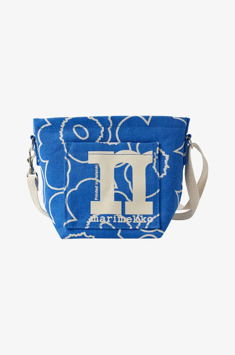 Marimekko Mono Mini Crossbody Unikko - Blå