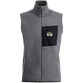 Lundhags Lundhags Men's Flok Wool Pile Vest Granite