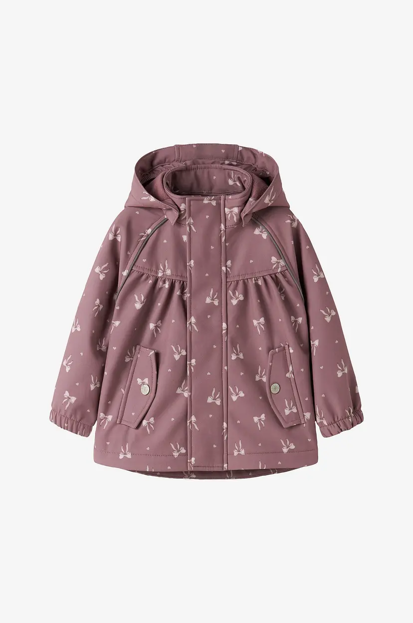 NAME IT Softshell jakke Nmfalfa08 Softshell Ashape - Rosa