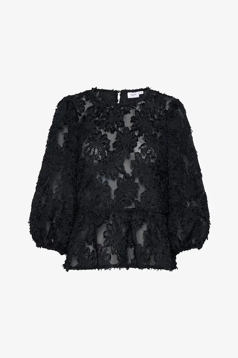 Saint Tropez Topp GiovannaSZ Blouse - Svart