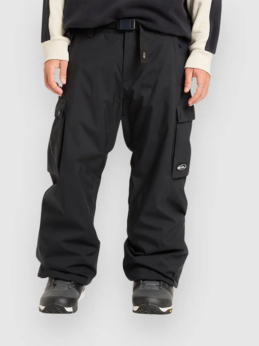 Quiksilver Quiksilver Snow Down Cargo Bukse svart