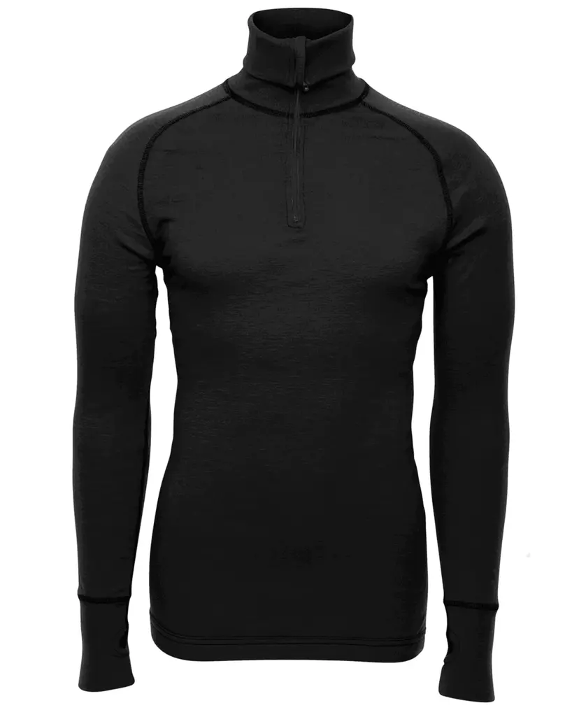 Brynje Brynje Arctic Zip Polo w/inlay Black