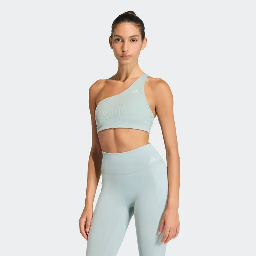 Adidas Optime Workout Rib One Shoulder Light Support BH